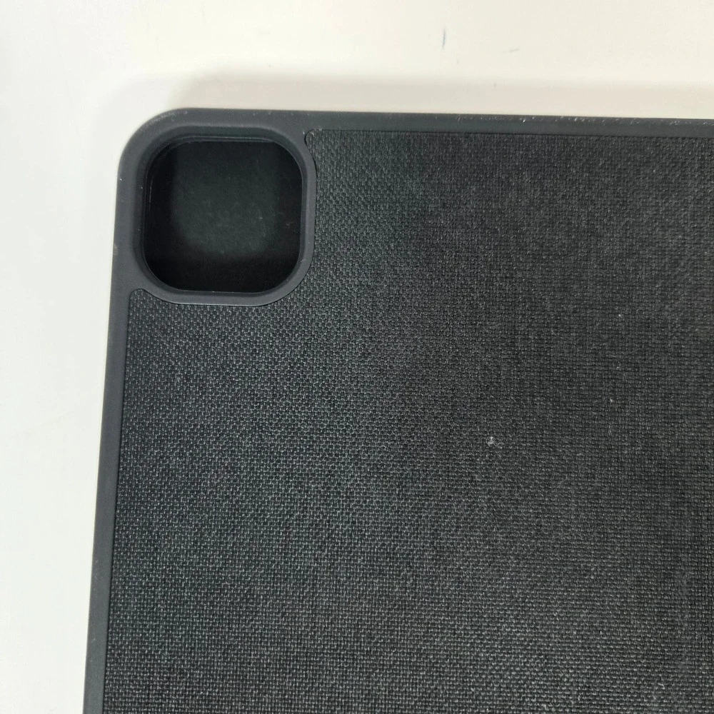 Spigen Velo iPad Case Black Vegan Faux Leather Folio Cover with Pencil Holder